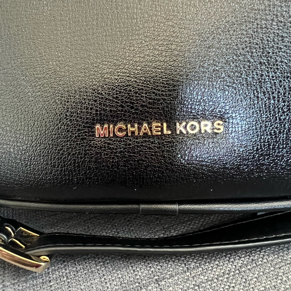 NWT MICHAEL KORS CHERYL MEDIUM MESSENGER HOBO LEATHER BAG - Picture 3 of 7